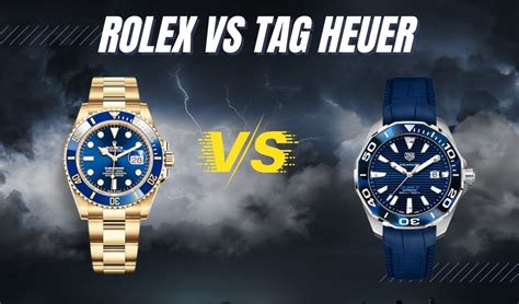 meglio rolex o tag heuer|Luxury in Time: An In.